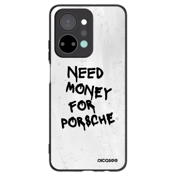Picasee crna silikonska maskica za Honor X7a - White Dollar