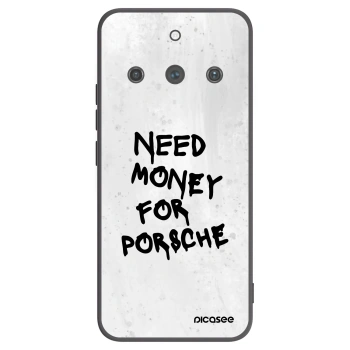 Picasee crna silikonska maskica za Realme 11 Pro+ - White Dollar