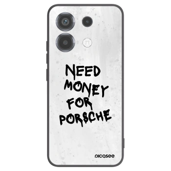 Picasee crna silikonska maskica za Xiaomi Poco X6 - White Dollar