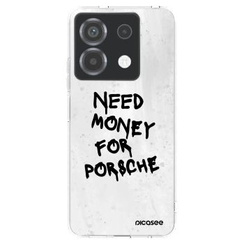 Picasee silikonska prozirna maskica za Xiaomi Poco X6 - White Dollar