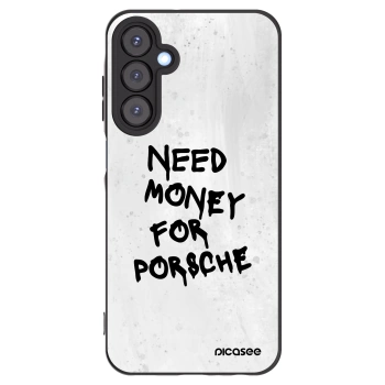 Picasee crna silikonska maskica za Samsung Galaxy A25 A256B 5G - White Dollar