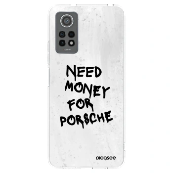 Picasee silikonska prozirna maskica za Xiaomi Redmi Note 12 Pro 4G - White Dollar