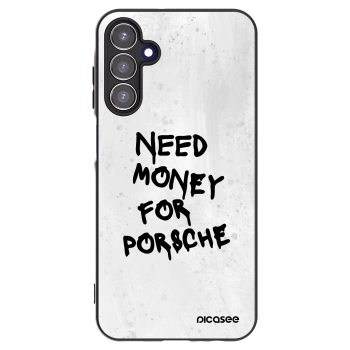 Picasee crna silikonska maskica za Samsung Galaxy A15 A156B 5G - White Dollar