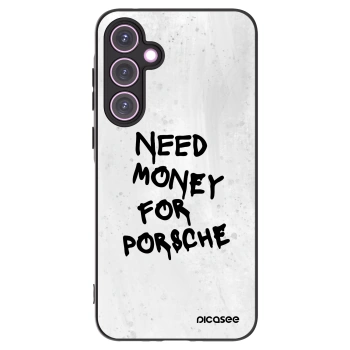 Picasee crna silikonska maskica za Samsung Galaxy A35 5G A356B - White Dollar