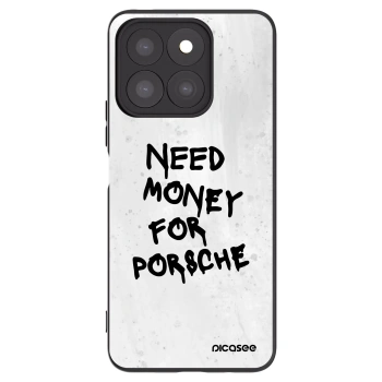 Picasee crna silikonska maskica za Honor X8b - White Dollar