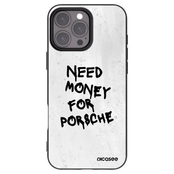 Picasee crna silikonska maskica za Apple iPhone 16 Pro Max - White Dollar