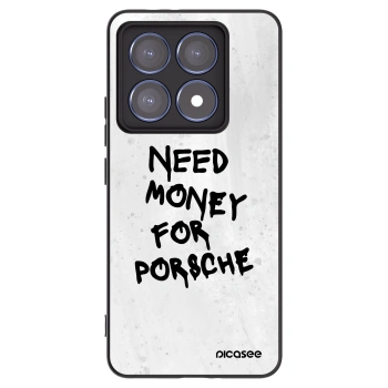 Picasee crna silikonska maskica za Xiaomi 14T Pro - White Dollar