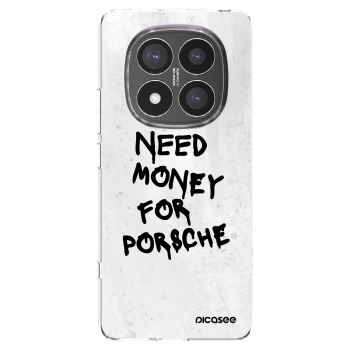 Picasee silikonska prozirna maskica za Xiaomi Redmi Note 14 Pro+ 5G - White Dollar