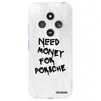 Picasee silikonska prozirna maskica za Xiaomi Redmi 14C - White Dollar