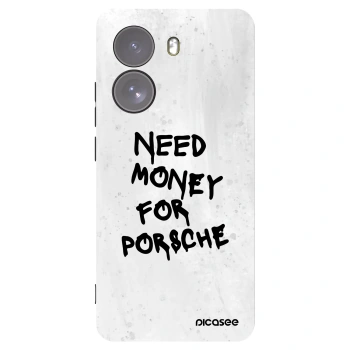 Picasee crna silikonska maskica za Xiaomi Poco X7 - White Dollar