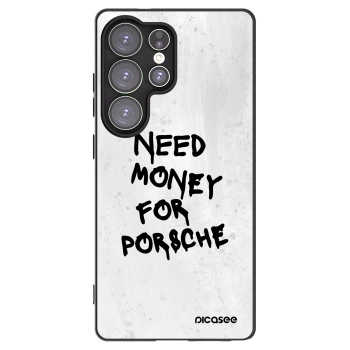 Picasee crna silikonska maskica za Samsung Galaxy S25 Ultra 5G - White Dollar