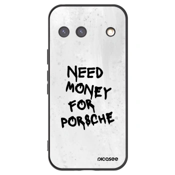 Picasee crna silikonska maskica za Google Pixel 9 - White Dollar