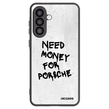 Picasee crna silikonska maskica za Samsung Galaxy A26 5G A266B - White Dollar