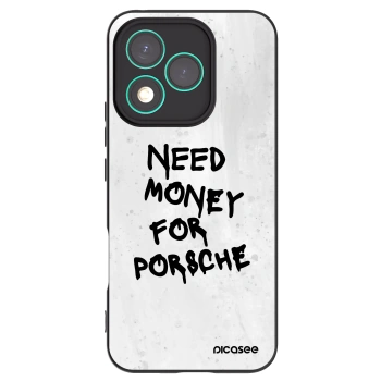Picasee crna silikonska maskica za Honor 400 Lite 5G - White Dollar