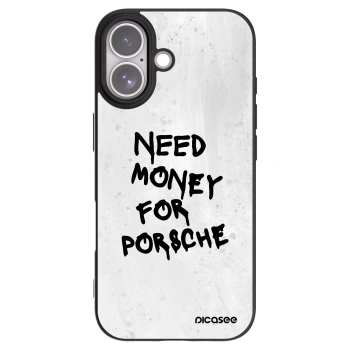 Picasee crna silikonska maskica za Apple iPhone 17 - White Dollar