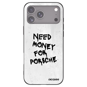 Picasee crna silikonska maskica za Apple iPhone 17 Pro Max - White Dollar