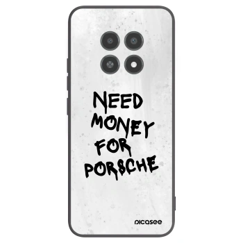 Picasee crna silikonska maskica za Realme 12X - White Dollar