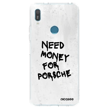 Picasee silikonska prozirna maskica za Huawei Y6 2019 - White Dollar