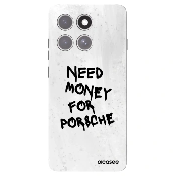 Picasee crna silikonska maskica za Motorola Edge 60 Pro - White Dollar