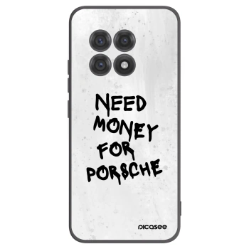 Picasee crna silikonska maskica za OnePlus 13R 5G - White Dollar