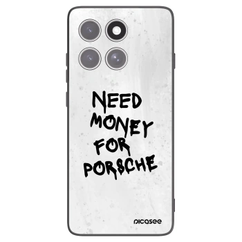 Picasee crna silikonska maskica za Motorola Edge 60 Fusion - White Dollar