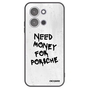 Picasee crna silikonska maskica za Xiaomi Redmi 15C 5G - White Dollar