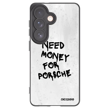 Picasee crna silikonska maskica za Samsung Galaxy S26 - White Dollar