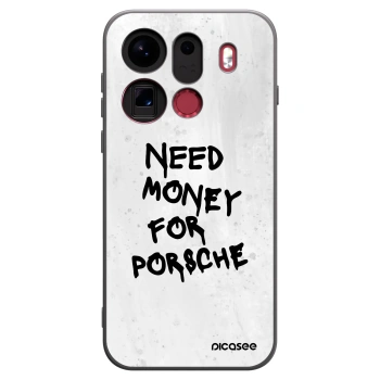 Picasee crna silikonska maskica za OPPO Find X9 Pro - White Dollar