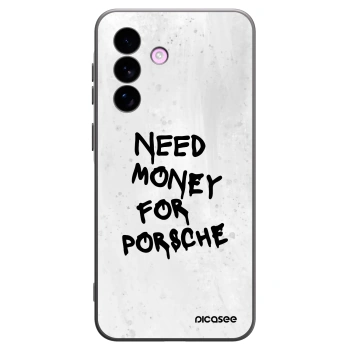 Picasee crna silikonska maskica za Samsung Galaxy A57 5G - White Dollar