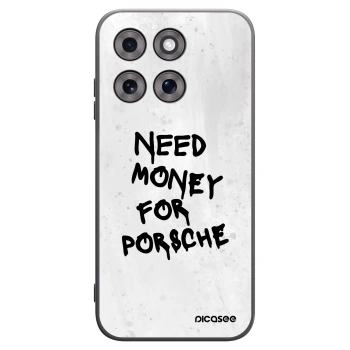 Picasee crna silikonska maskica za Motorola Moto G77 - White Dollar