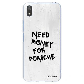 Picasee silikonska prozirna maskica za Xiaomi Redmi 7A - White Dollar
