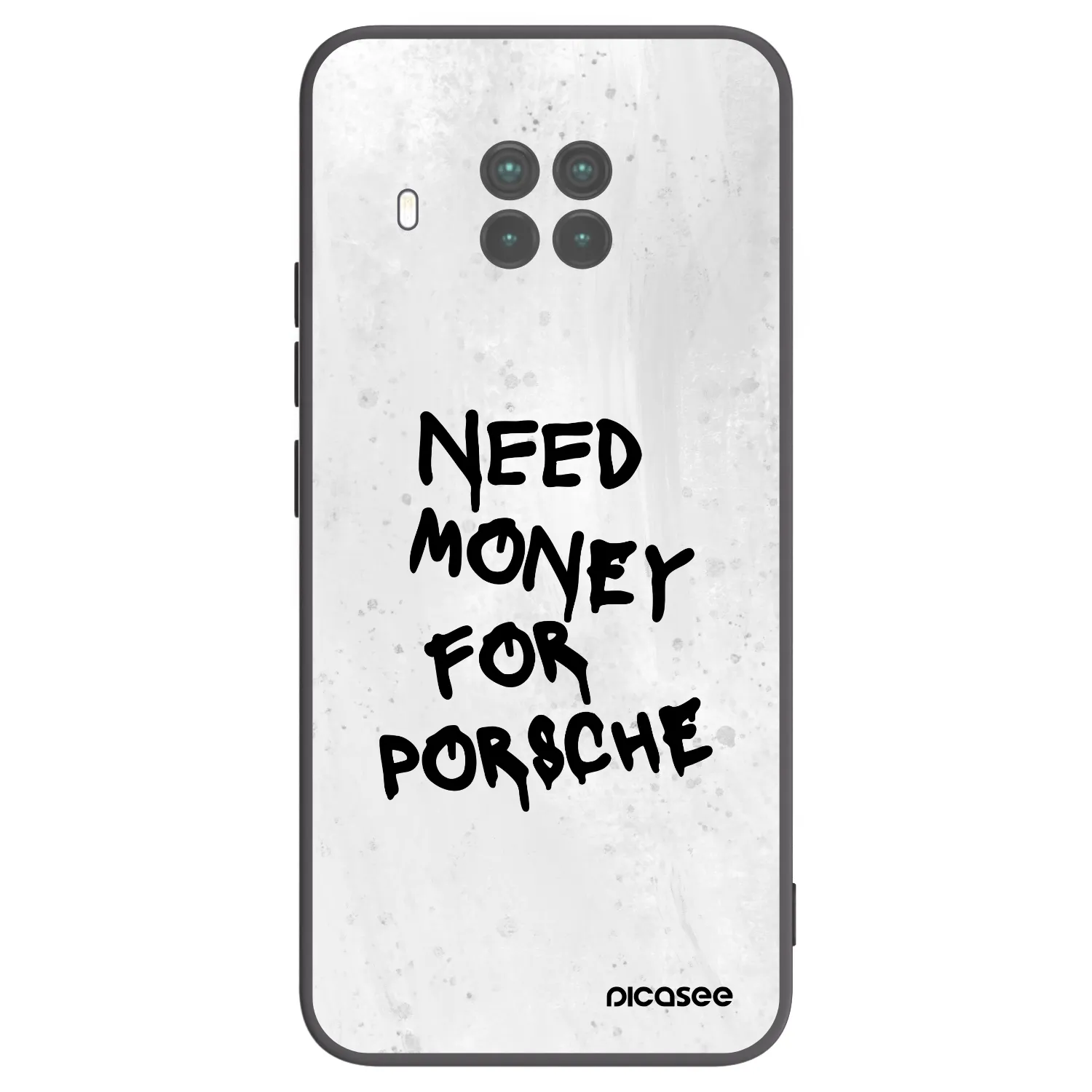 Picasee crna silikonska maskica za Xiaomi Mi 10T Lite - White Dollar