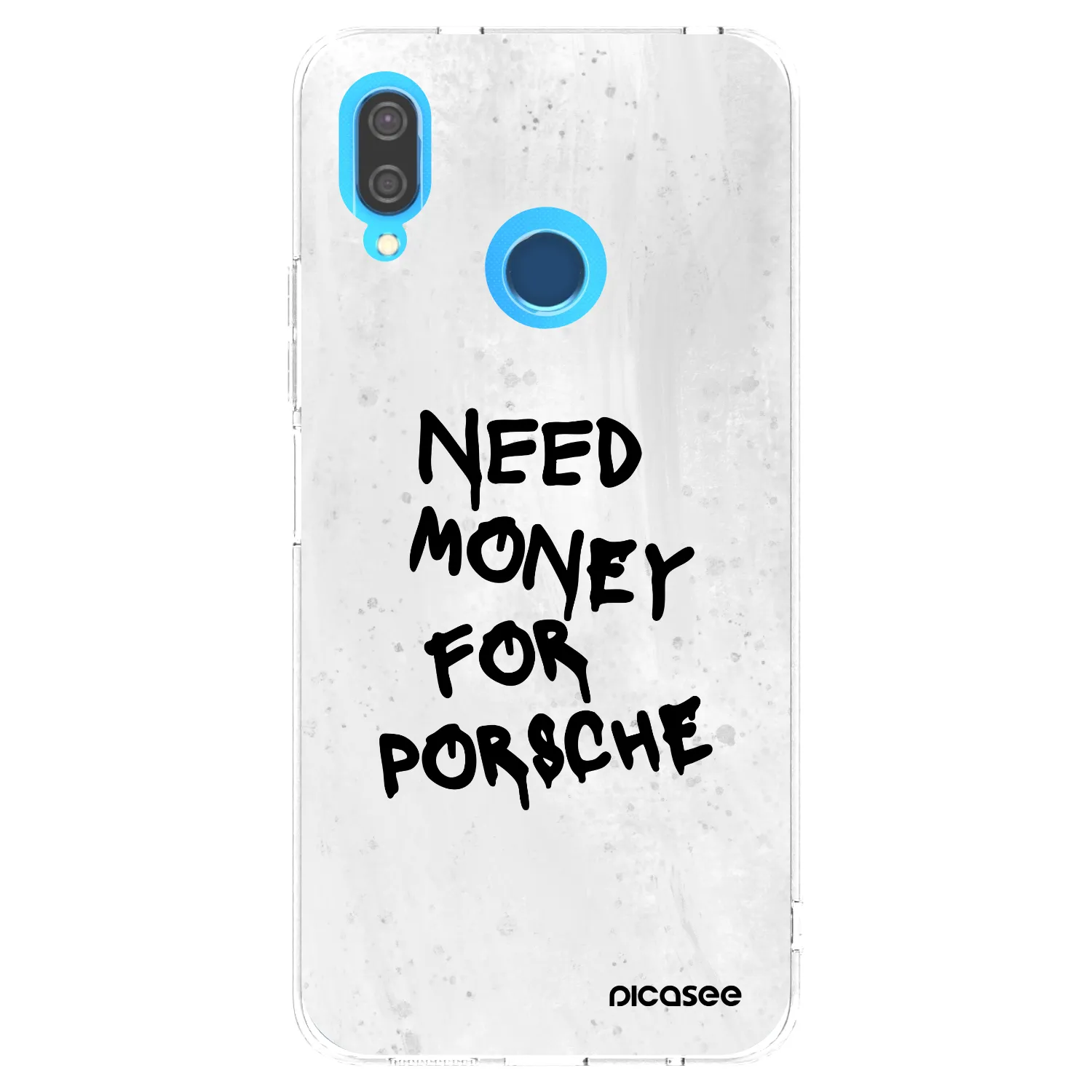 Picasee silikonska prozirna maskica za Huawei P20 Lite - White Dollar