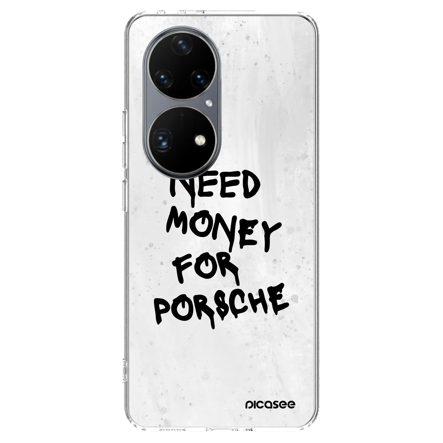 Picasee silikonska prozirna maskica za Huawei P50 - White Dollar