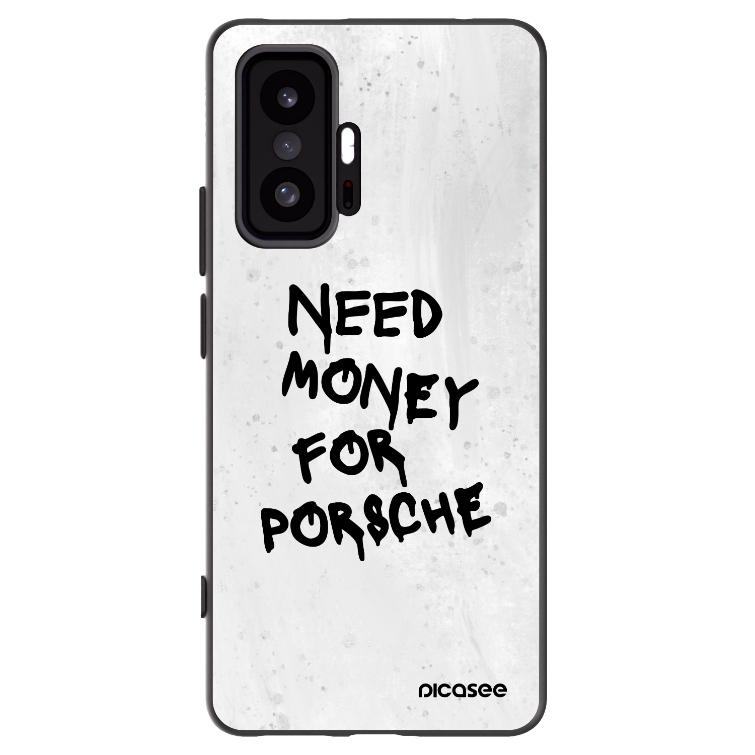 Picasee crna silikonska maskica za Xiaomi 11T Pro - White Dollar