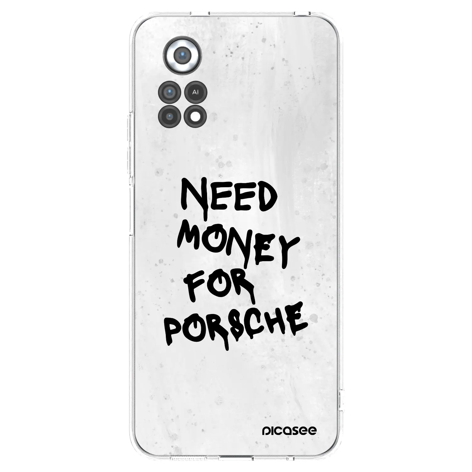 Picasee silikonska prozirna maskica za Xiaomi Poco X4 Pro 5G - White Dollar