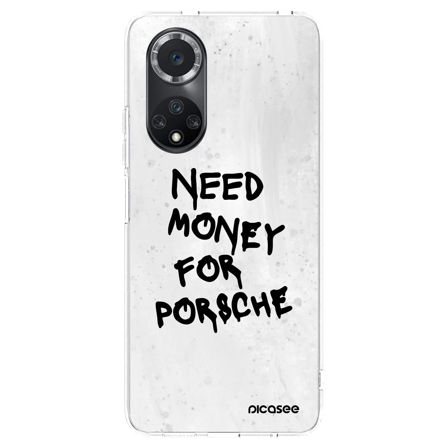 Picasee silikonska prozirna maskica za Huawei Nova 9 SE - White Dollar