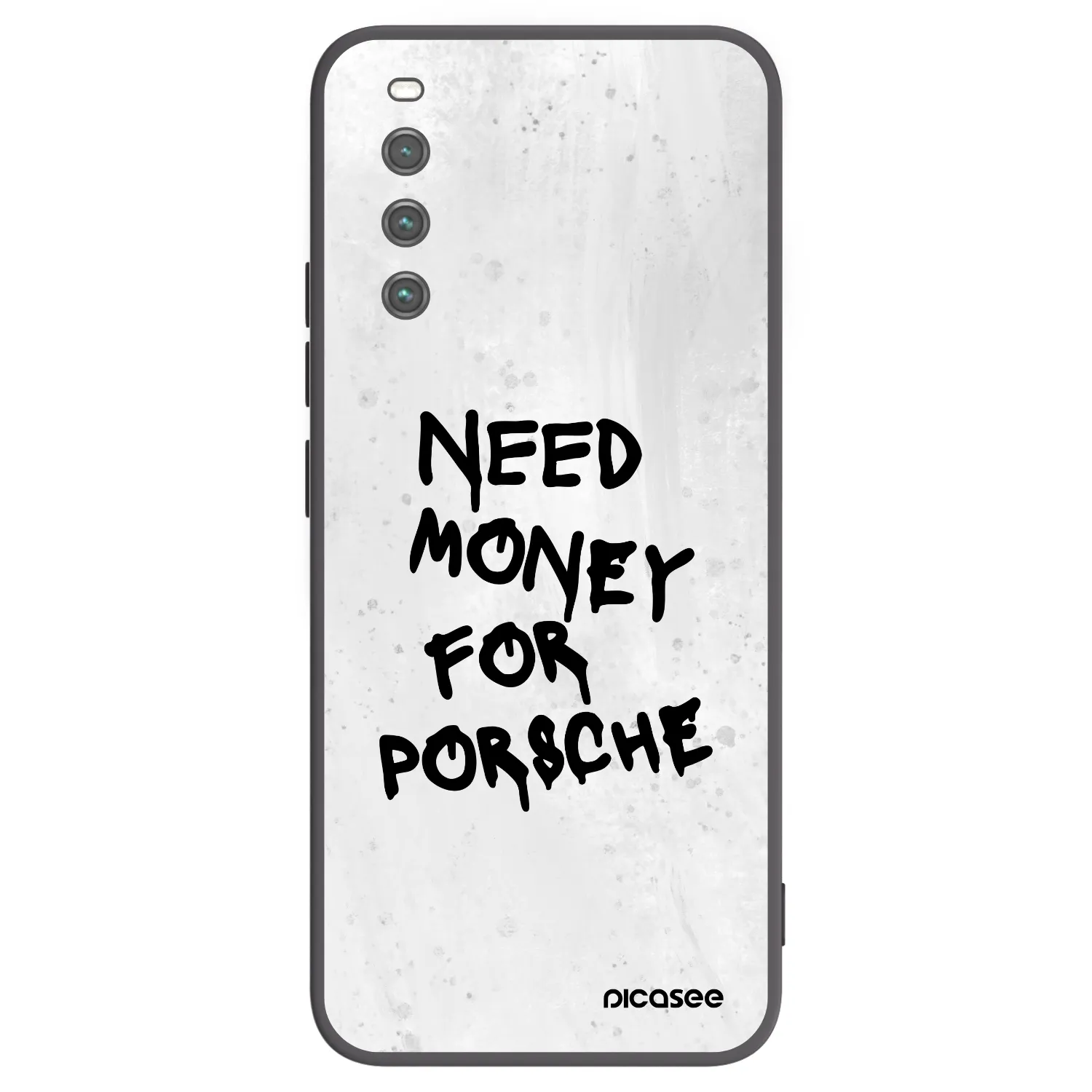 Picasee crna silikonska maskica za Sony Xperia 10 IV 5G - White Dollar