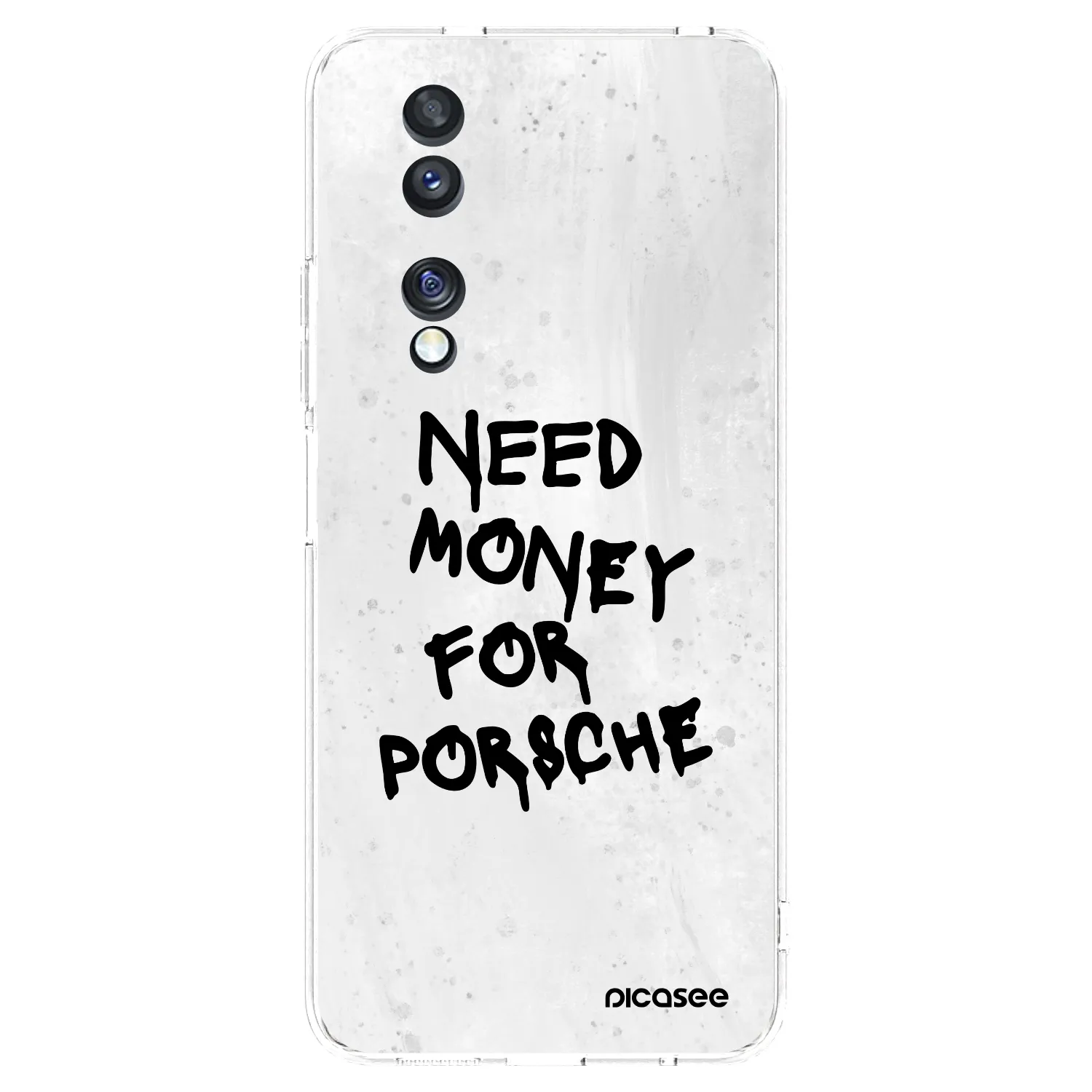 Picasee silikonska prozirna maskica za Honor 70 - White Dollar