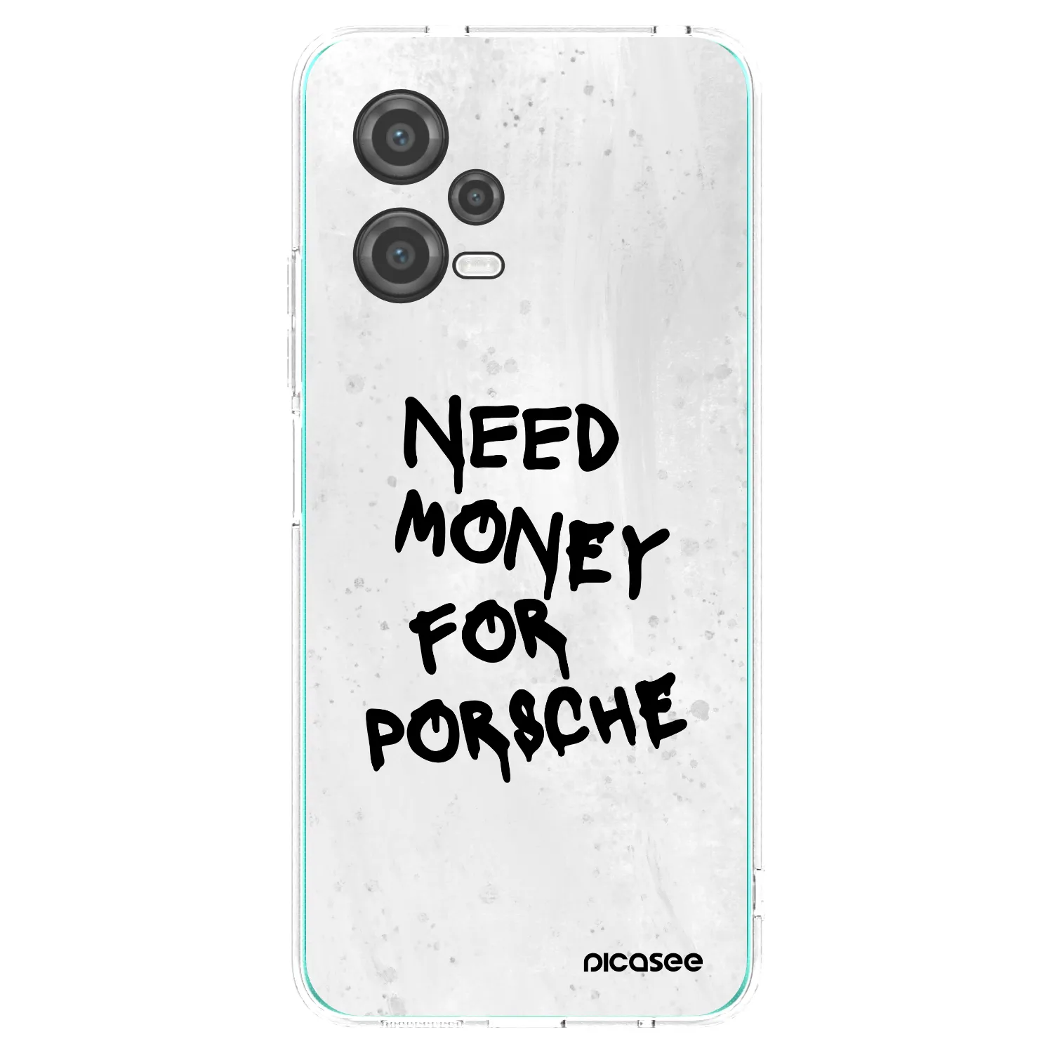 Picasee silikonska prozirna maskica za Xiaomi Poco X5 - White Dollar