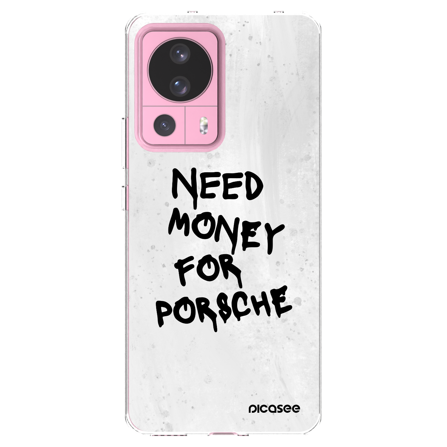 Picasee silikonska prozirna maskica za Xiaomi 13 Lite - White Dollar