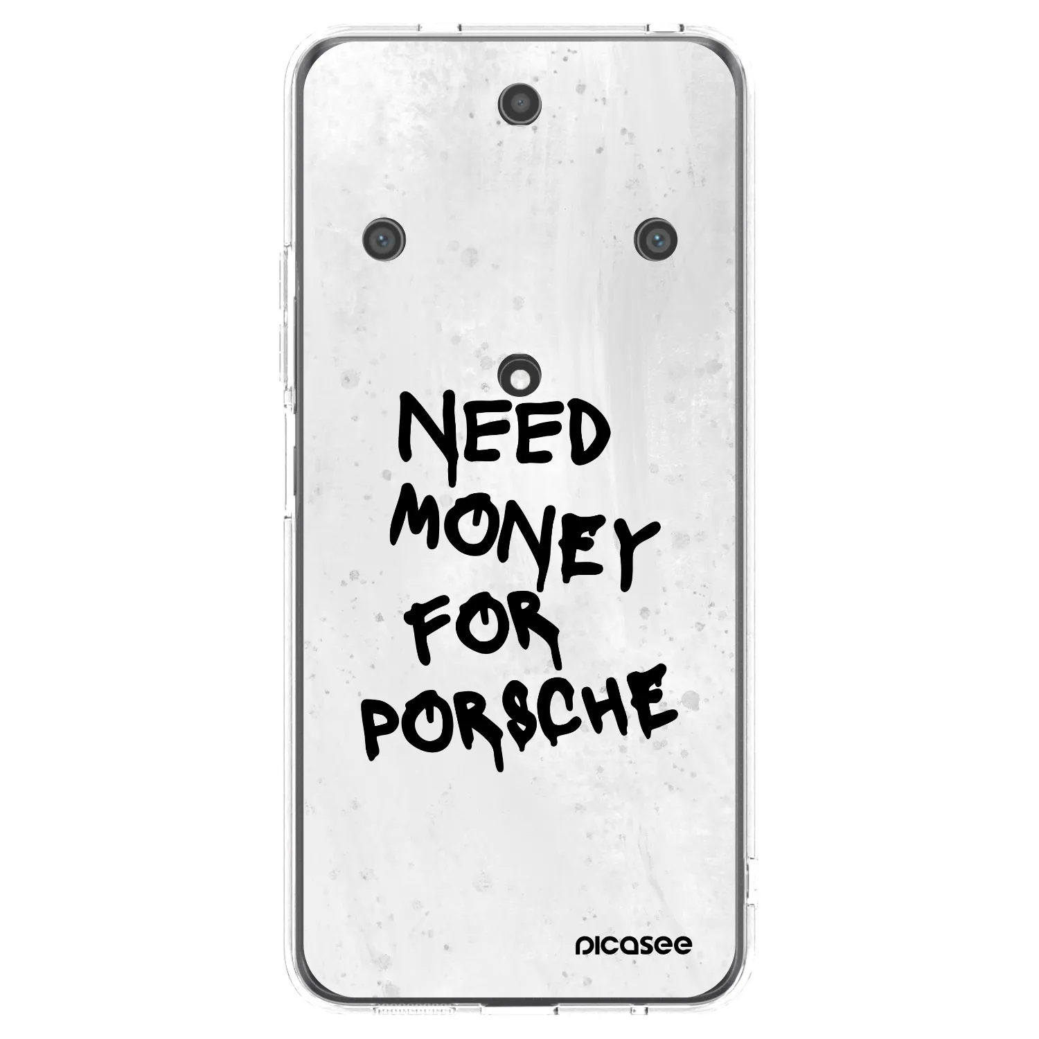 Picasee silikonska prozirna maskica za Honor Magic5 Lite 5G - White Dollar