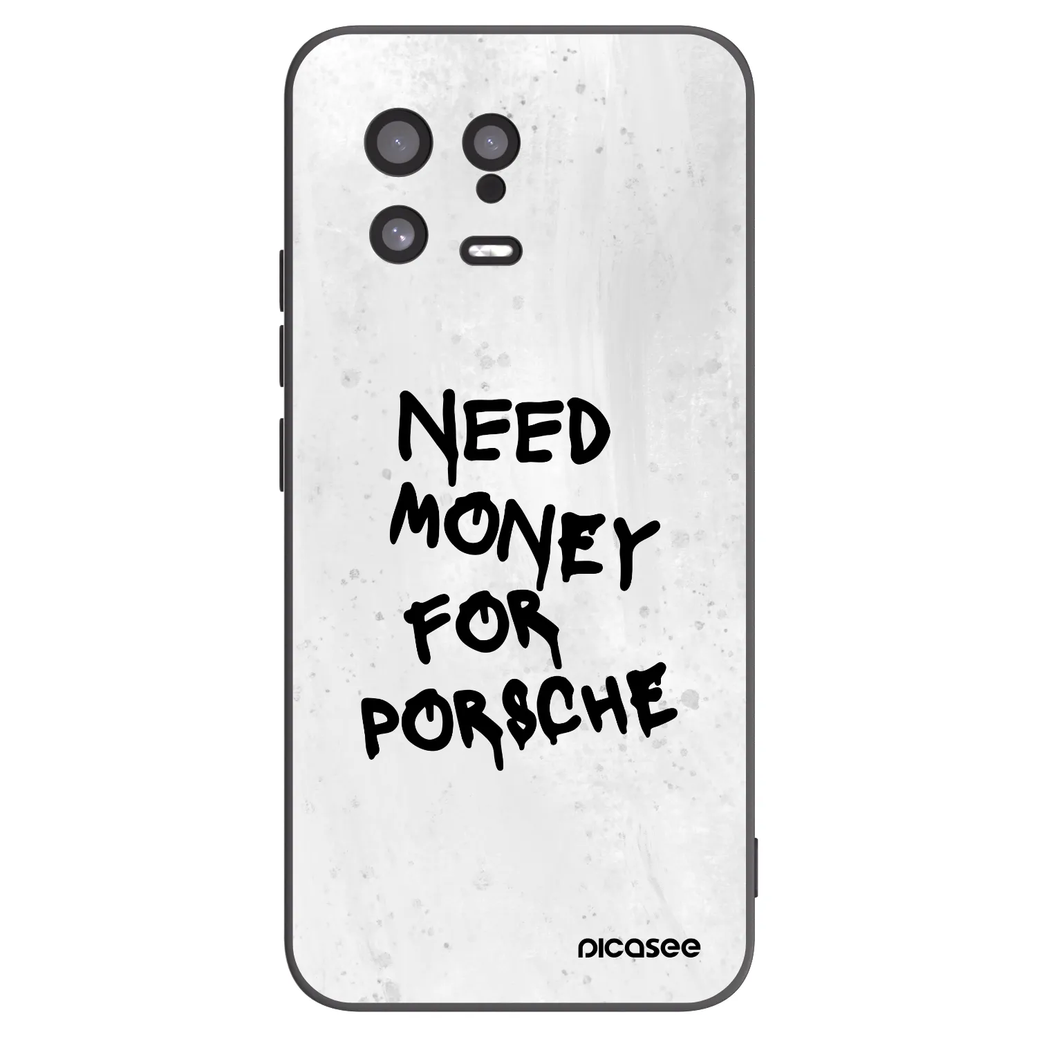 Picasee crna silikonska maskica za Xiaomi 13 - White Dollar