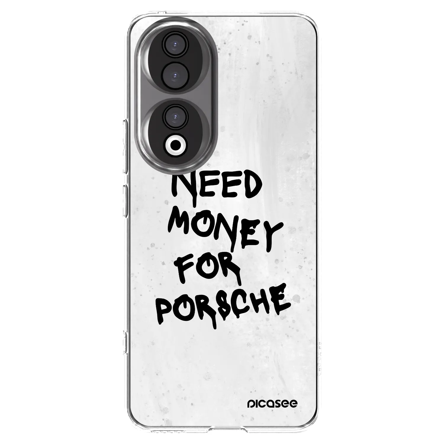 Picasee silikonska prozirna maskica za Honor 90 5G - White Dollar