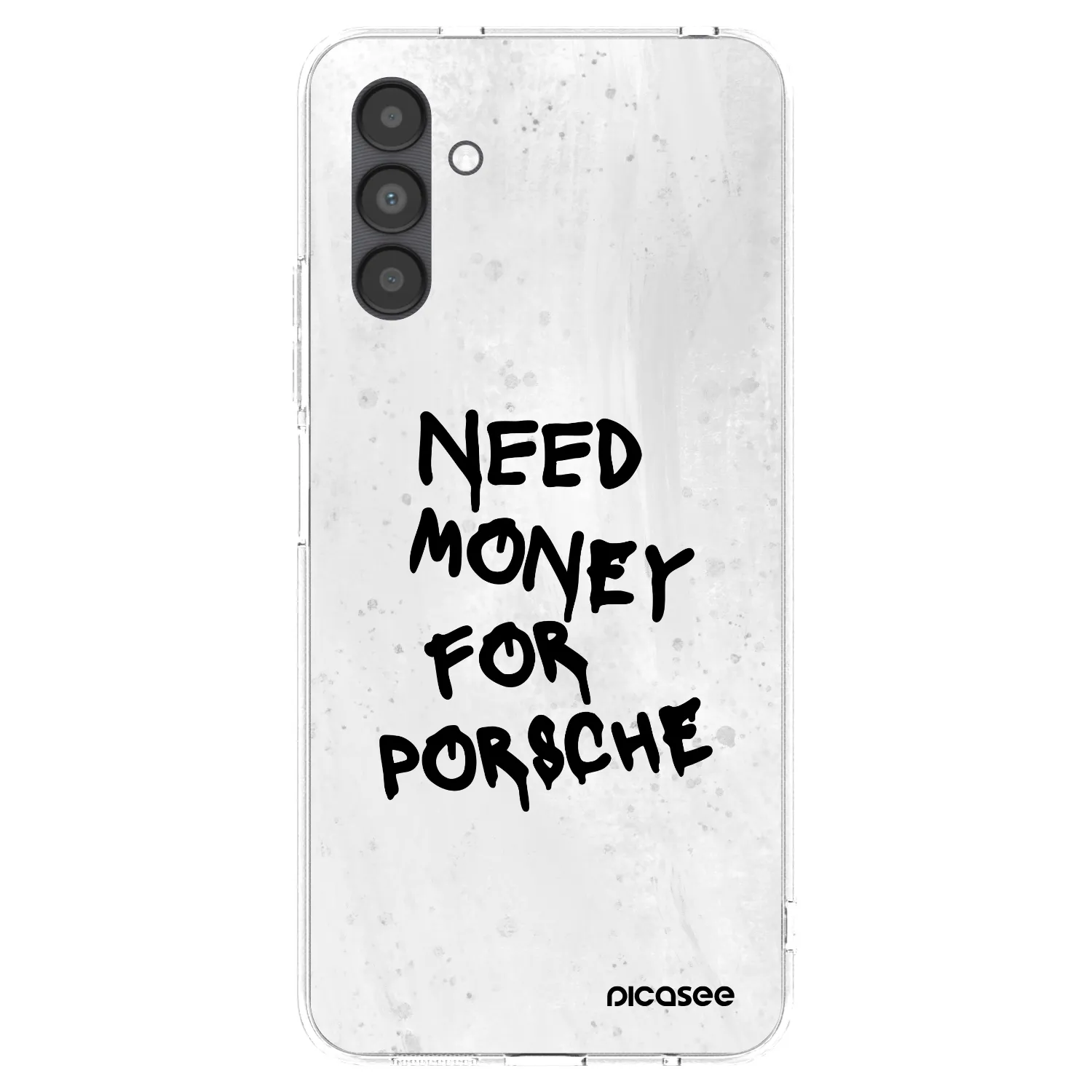 Picasee silikonska prozirna maskica za Samsung Galaxy A04s A047F - White Dollar