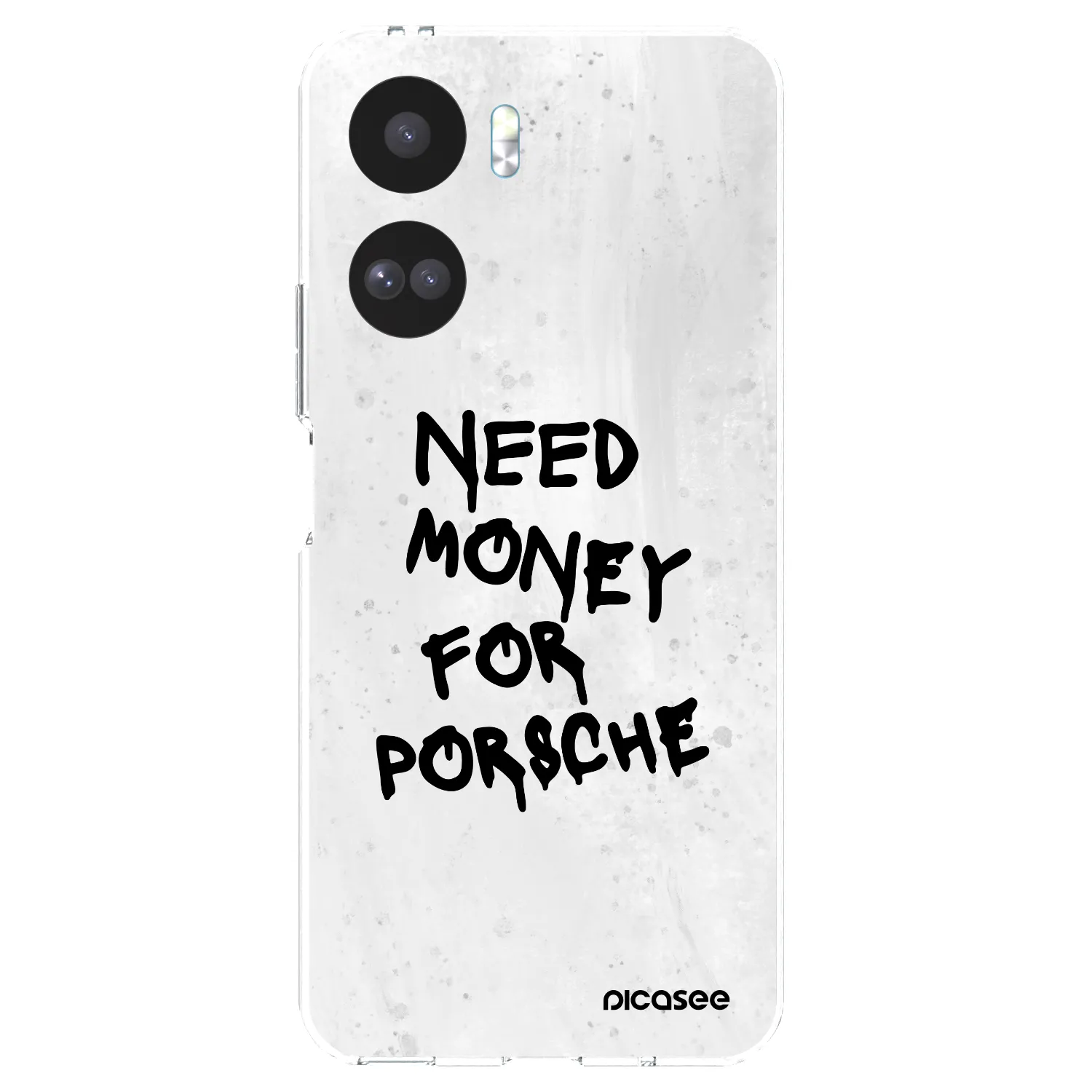 Picasee silikonska prozirna maskica za Honor 90 Lite 5G - White Dollar