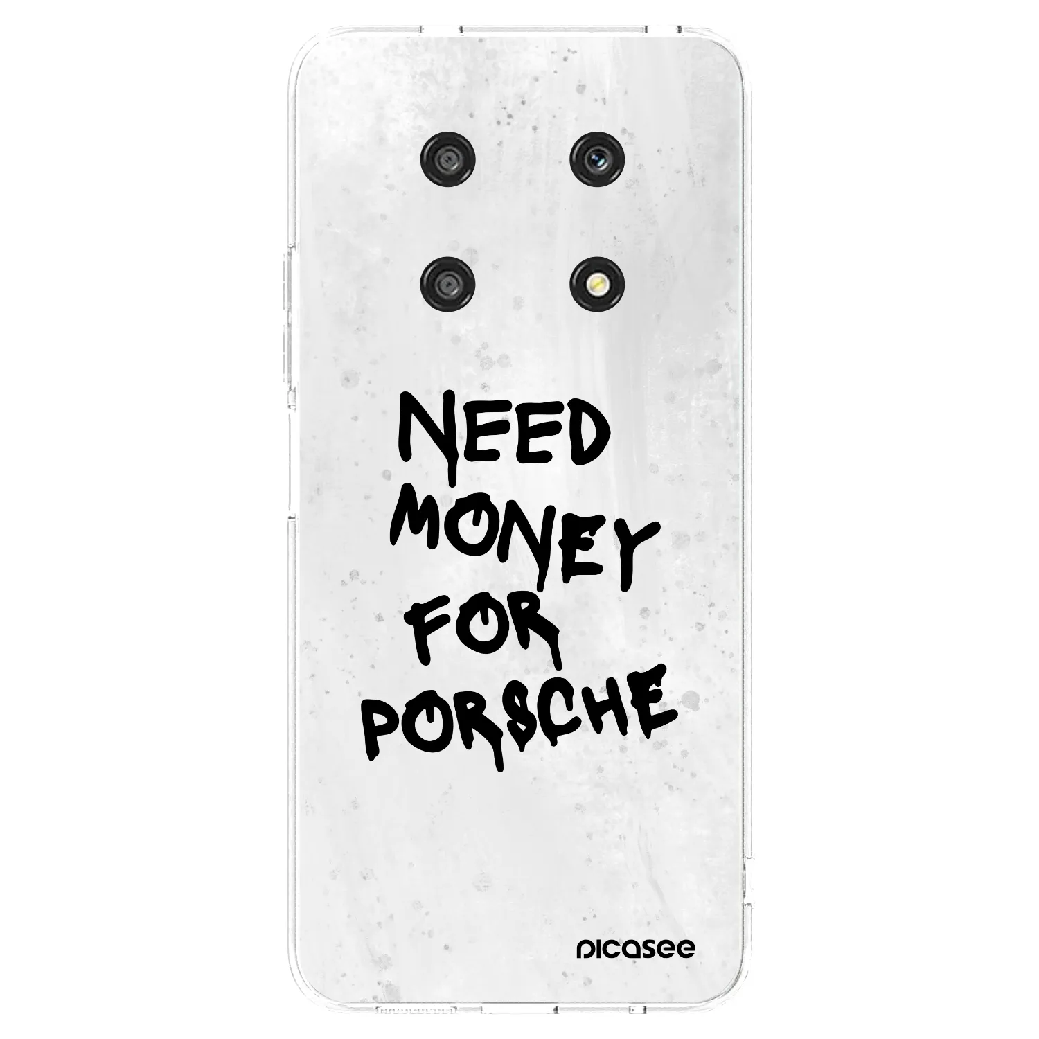Picasee silikonska prozirna maskica za Honor Magic4 Lite 5G - White Dollar