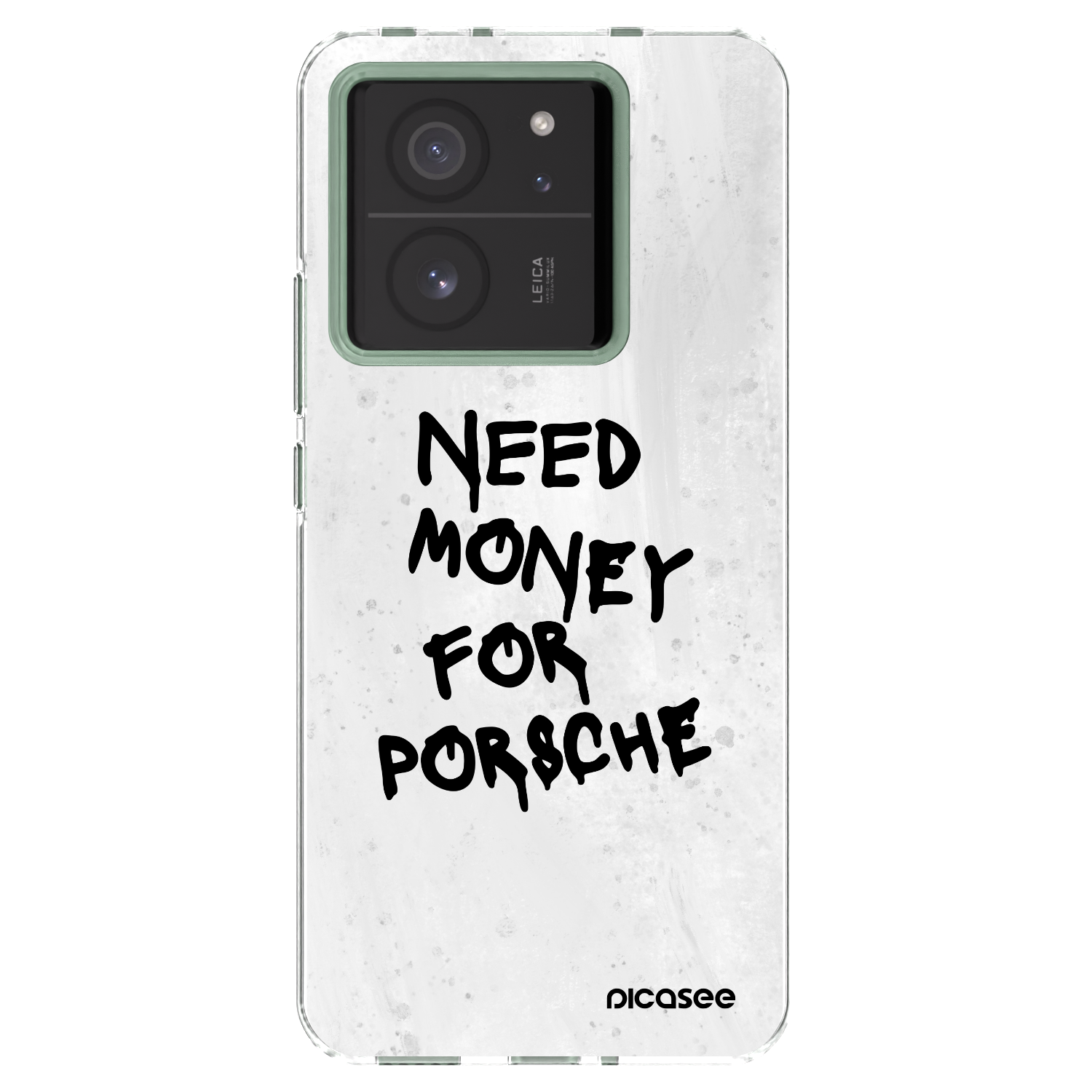 Picasee silikonska prozirna maskica za Xiaomi 13T - White Dollar