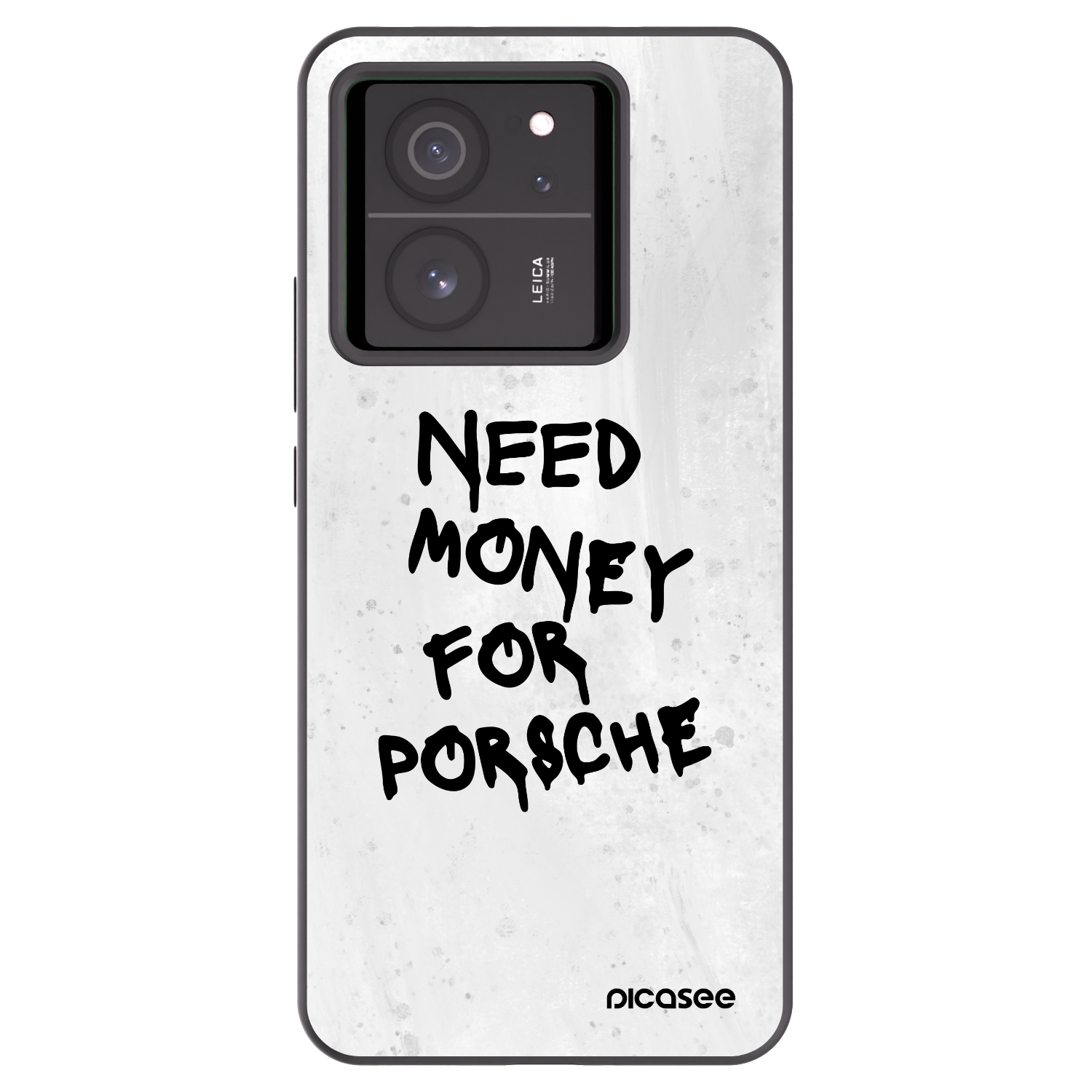 Picasee crna silikonska maskica za Xiaomi 13T Pro - White Dollar