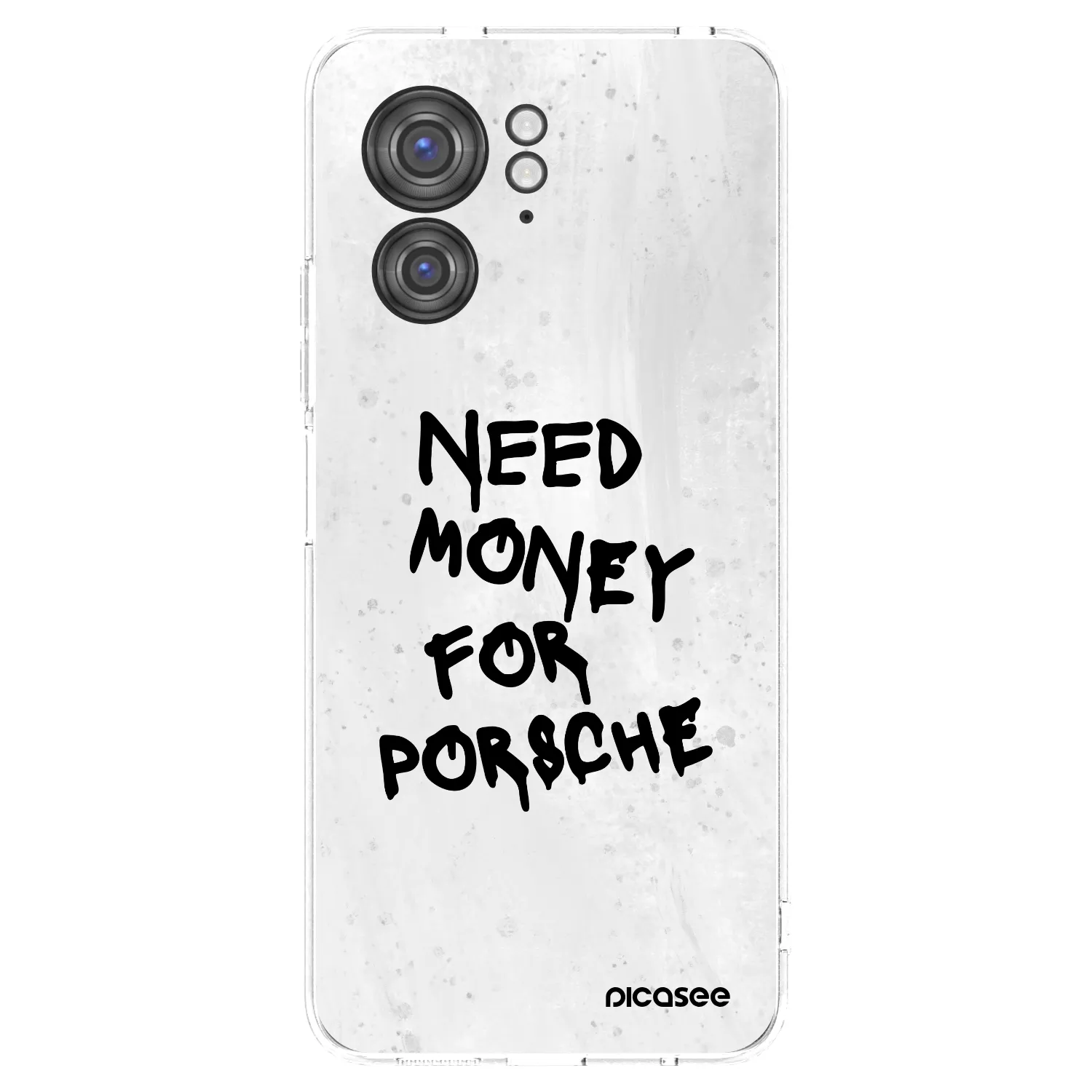 Picasee silikonska prozirna maskica za Motorola Edge 40 - White Dollar